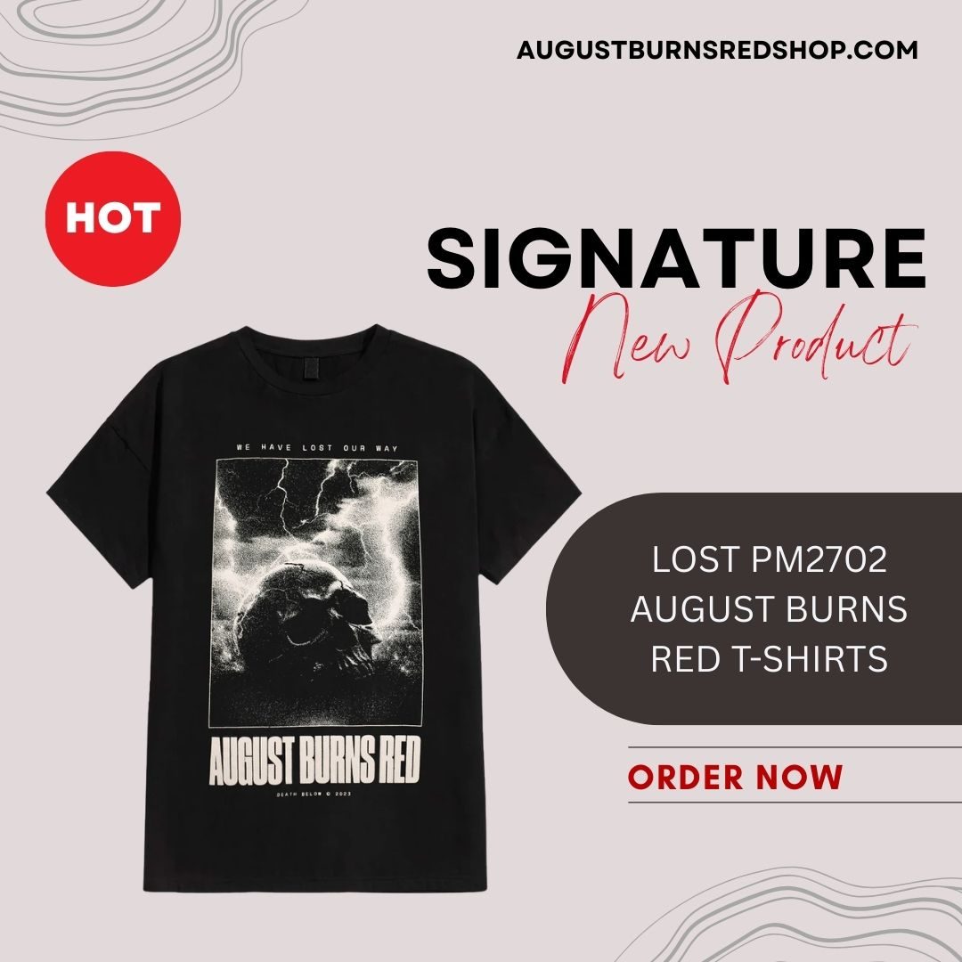 Lost PM2702 August Burns Red T-Shirts